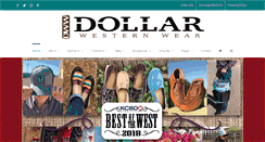 Desktop Screenshot of dollarwesternwear.com